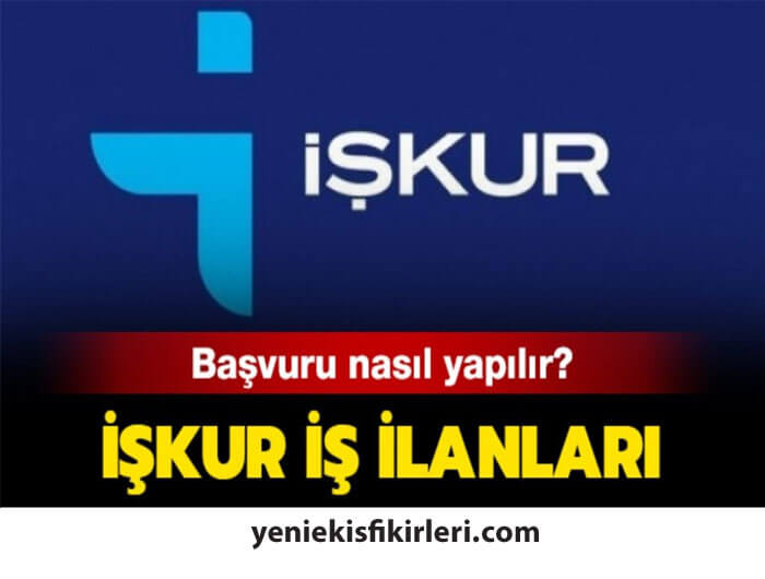 İŞKUR Evde Ek İş İlanları 2020