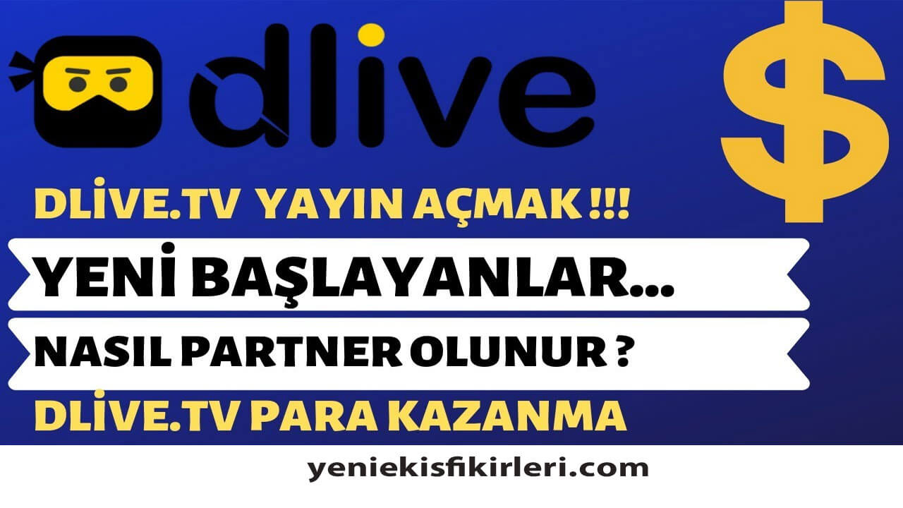 Dlive Para Kazanma